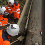 サムネイル：集水ます清掃　作業中